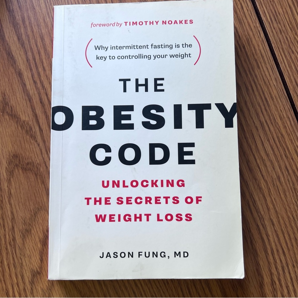 The Obesity Code Soft Cover Book by Jason Fung, MD, Preowned,Very Good Condition